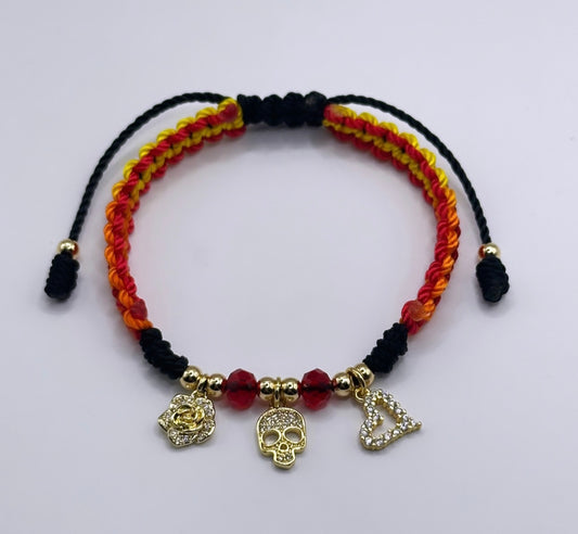 La Muerte charm bracelet